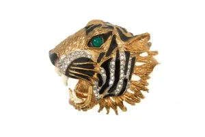 Vintage Tiger Brooch by Sphinx